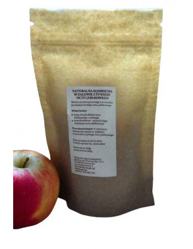 Matka Octowa - (kombucha octowa) w zalewie z żywego octu jabłkowego - 250 g