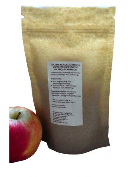 Matka Octowa - (kombucha octowa) w zalewie z żywego octu jabłkowego - 250 g