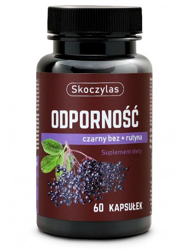 Odporność - czarny bez + rutyna  - 60 kaps. Skoczylas