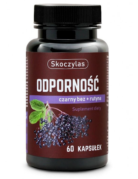 Odporność - czarny bez + rutyna  - 60 kaps. Skoczylas