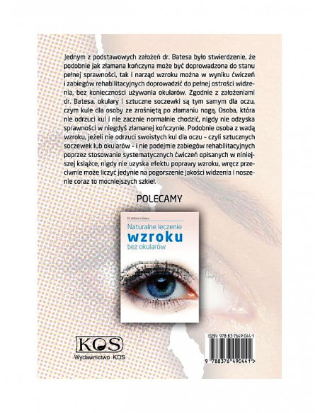 Samoleczenie wzroku metodą dr. Bates'a