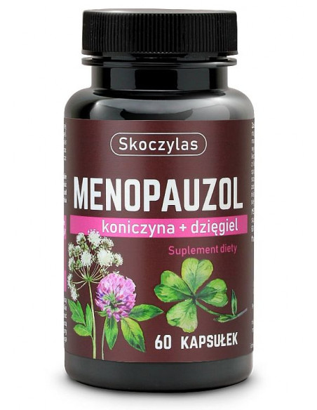 MENOPAUZOL -  koniczyna + dzięgiel  - 60 kapsułek - Skoczylas