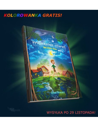 Kryształowe dziecko - Mój piękny świat - kolorowanka gratis - Anna Głowacz