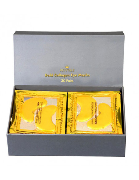 Revitale - ZŁOTE KOLAGENOWE MASKI ŻELOWE pod oczy  - 30 szt.