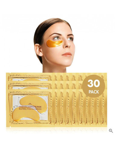 Revitale - ZŁOTE KOLAGENOWE MASKI ŻELOWE pod oczy  - 30 szt.