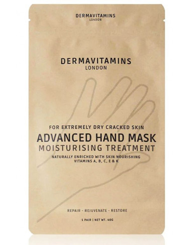 Dermavitamins - RĘKAWICA z MASECZKĄ do RĄK - zabieg nawilżający