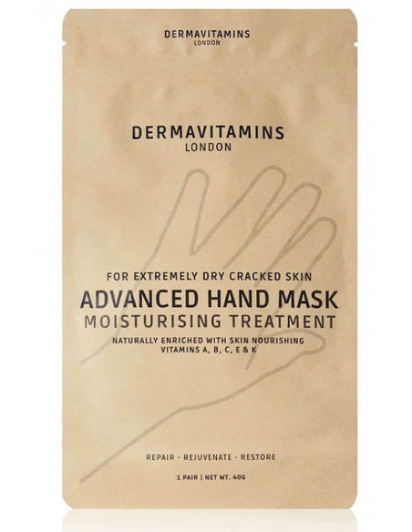 Dermavitamins - RĘKAWICA z MASECZKĄ do RĄK - zabieg nawilżający