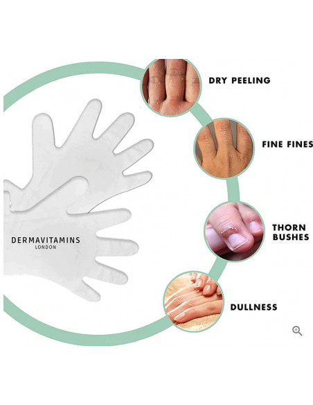 Dermavitamins - RĘKAWICA z MASECZKĄ do RĄK - zabieg nawilżający
