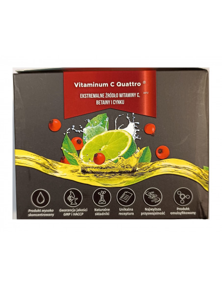 Końska dawka - WITAMINA C Quattro  - 30 saszetek