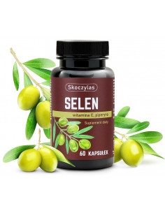 Selen, Witamina E, Piperyna - 60 kaps. Skoczylas 2