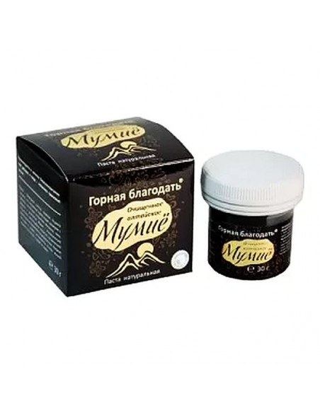 Mumio Ałtajskie oczyszczone Dar Gór - 30 g