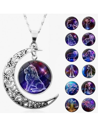 Wisiorek na szyję dla znaku zodiaku LEW - 05