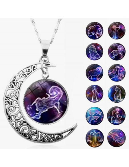 Wisiorek na szyję dla znaku zodiaku SKORPION - 08