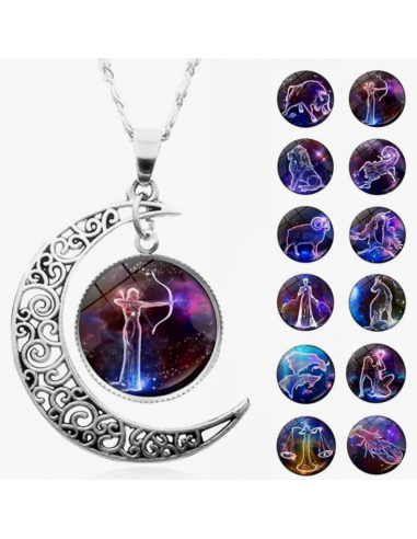 Wisiorek na szyję dla znaku zodiaku STRZELEC - 09