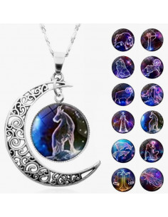 Wisiorek na szyję dla znaku zodiaku KOZIOROŻEC - 10