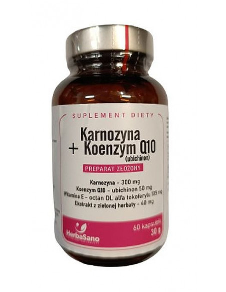 Karnozyna+Q10 30 g Herbasano