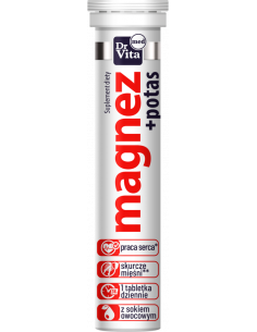 Magnez skurcz+Potas 20 tabl. DrVita