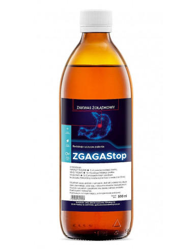 Zakwas żołądkowy ZGAGAStop - 500 ml