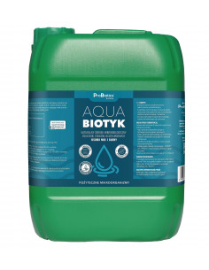 Aquabiotyk - do jezior, stawów, oczek wodnych - usuwa muł i glony - 5 L - Probiotics 2