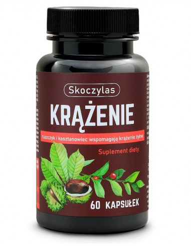 Krązenie - flawonoidy - 60 kaps. Skoczylas