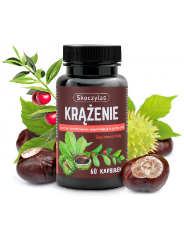 Krązenie - flawonoidy - 60 kaps. Skoczylas