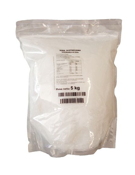 Soda oczyszczona spożywcza 5 kg Stanlab