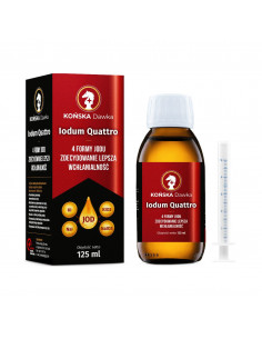 Iodum Quatro  -  4 formy jodu - 125 ml