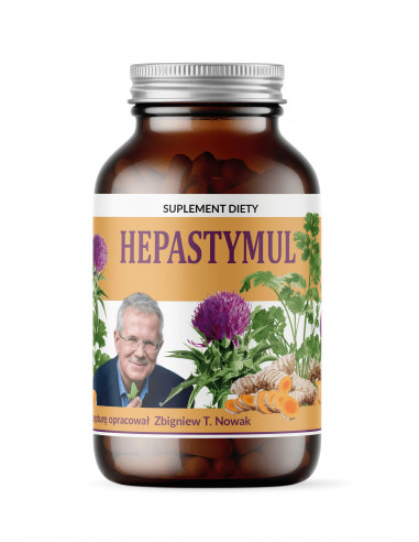 Hepastymul - dla zdrowia wątroby - 60 kaps. Zbigniew T. Nowak