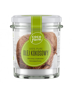Olej kokosowy 100% PURE - 240 g Coco Farm