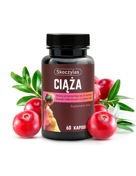 Ciąża - 60 kaps. - suplementy Skoczylas