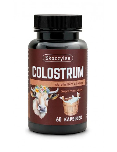Colostrum - siara kozia z pigwą - 60 kaps. - Skoczylas