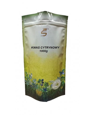 Kwas cytrynowy spożywczy - 1 kg Stanlab