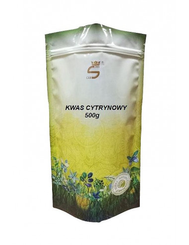 Kwas cytrynowy spożywczy - 500 g Stanlab