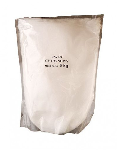 Kwas cytrynowy spożywczy - 5 kg Stanlab