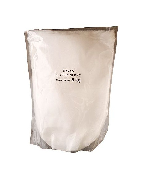 Kwas cytrynowy spożywczy - 5 kg Stanlab