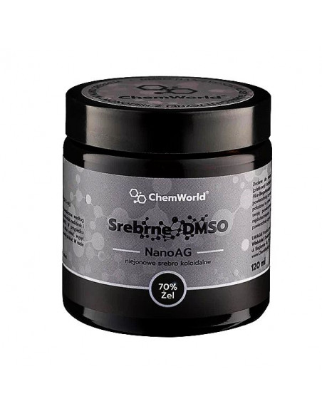 Żel Srebrne DMSO - 120 ml Chemworld