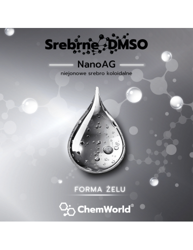 Żel Srebrne DMSO - 120 ml Chemworld
