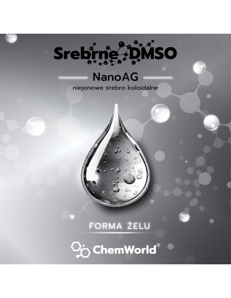 Żel Srebrne DMSO - 120 ml Chemworld