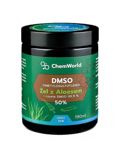 Żel DMSO 50% z aloesem - 120 ml Chemworld