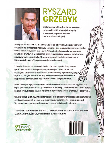 Rak to nie wyrok - zestaw 4 książek - Ryszard Grzebyk