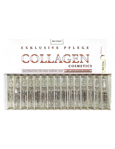 Kolagen do twarzy - 15 x 2 ml - BIO VITAL Niemcy