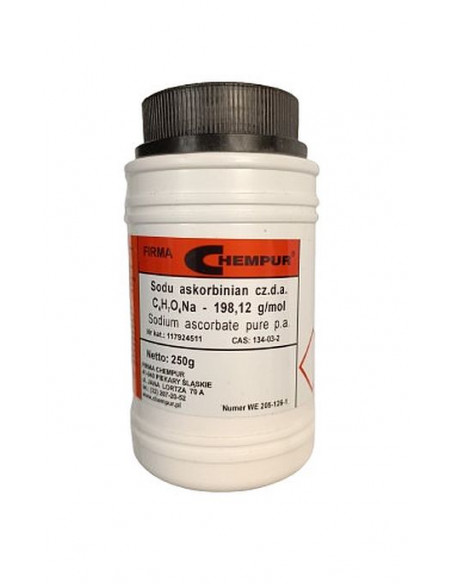 Askorbinian sodu CZDA 250 g Chempur