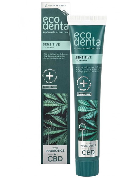 Pasta do zębów wrażliwych - z CBD i probiotykami - 75 ml