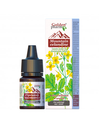 Ekstrakt z glistnika górskiego - jaskółcze ziele -20 ml