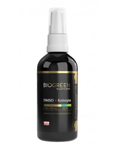 DMSO + Konopia - spray - 100 ml - BIOGREEN  by prof. Frydrych