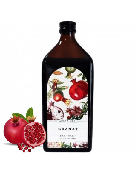 Granat właściwy- 100% ekkstrakt z soku z owoców -670g