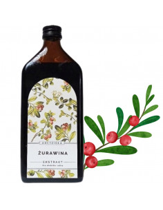 ARCYZIOŁA ŻURAWINA ekstrakt sok 500 ml