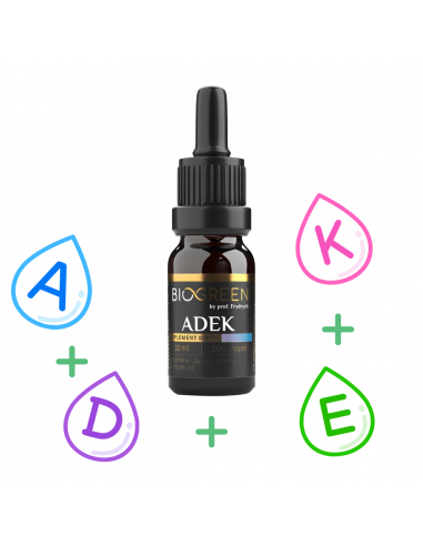 ADEK - liposomalne witaminy - 10 ml  Biogreen