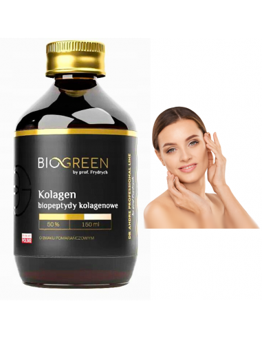 Kolagen - biopeptydy kolagenowe 50% - 150 ml Biogreen