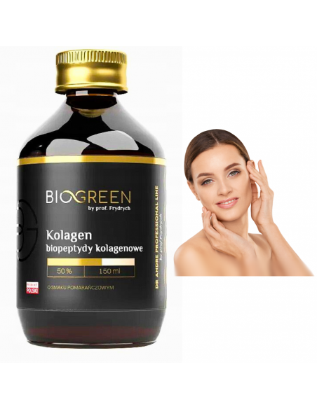 Kolagen - biopeptydy kolagenowe 50% - 150 ml Biogreen